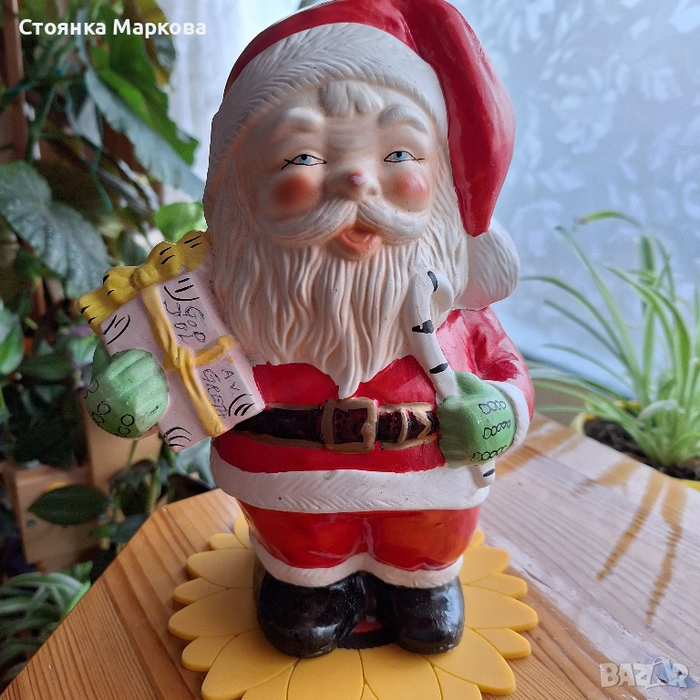 Нов авторски керамичен Дядо Коледа, снимка 1