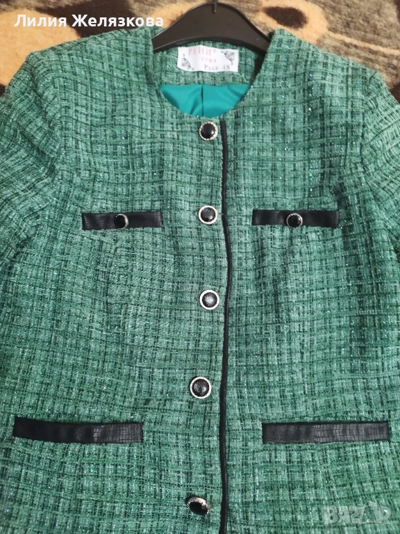 Дамско сако букле,ново,48, снимка 1