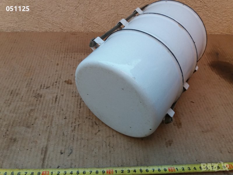 емайлиран соц. сефертас , снимка 1