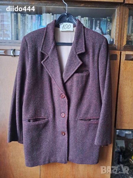 Дамско вълнено сако № 100, снимка 1