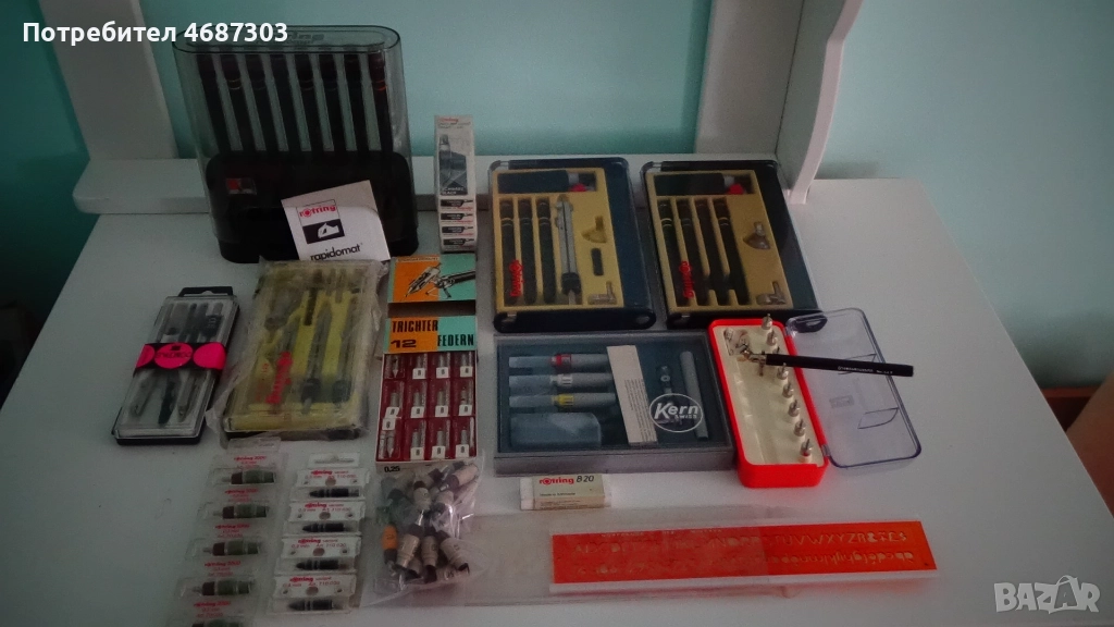 Продавам Рапидографи и пера за чертане, снимка 1