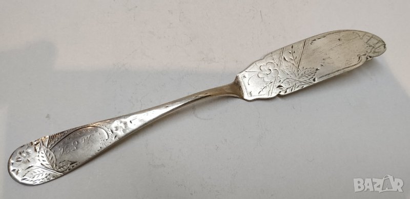 Сребърен нож, снимка 1