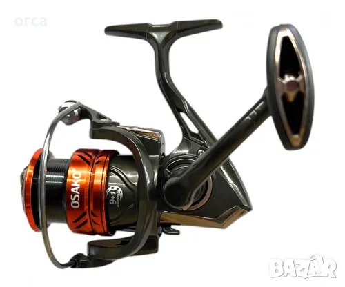Макара за риболов OSAKO SF 9+1bb – метална, здрава, мощна, преден аванс, снимка 1