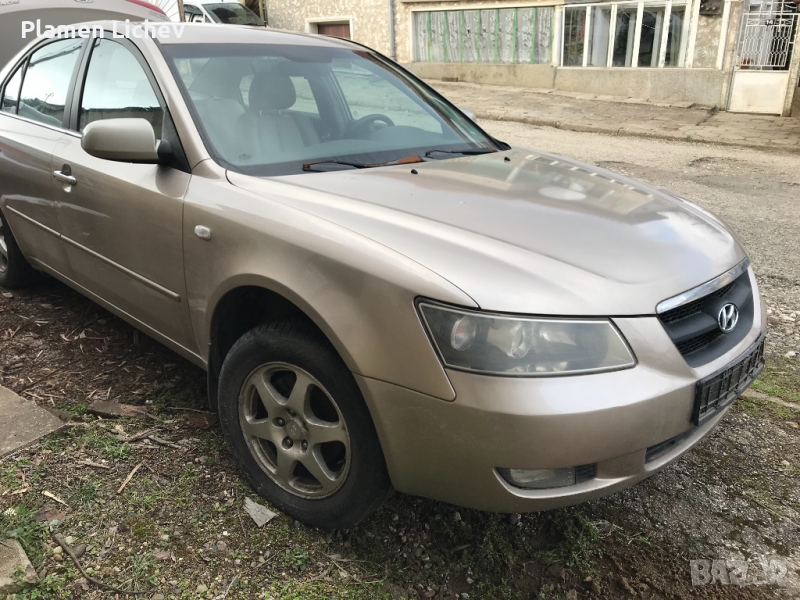 Продажба/Бартер Hyundai Sonata 2.4i газ, кожа ЦЯЛА ЗА ЧАСТИ/СКРАП/НА ЧАСТИ, снимка 1