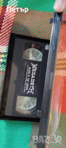 7бр. Видео касети на Megadeth , снимка 5 - Други музикални жанрове - 53299823
