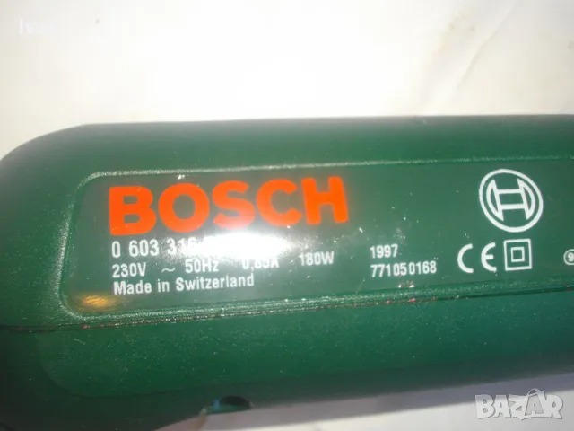 Made in SWITZERLAND 1997г. BOSCH PSE180E Електрическо длето ШАБЪР за различни дейности Като ново Швц, снимка 13 - Други инструменти - 47943430