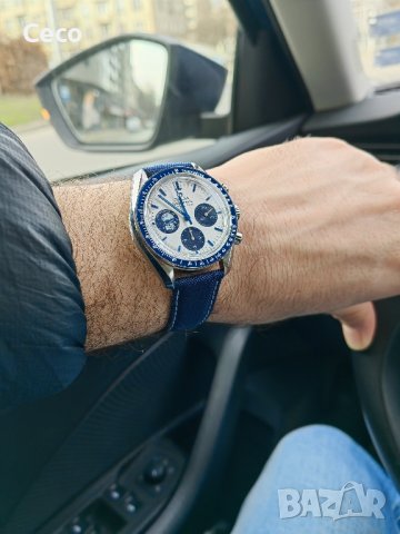Omega Seamaster Silver Snoopy 50th anniversary edition, снимка 13 - Мъжки - 44179459