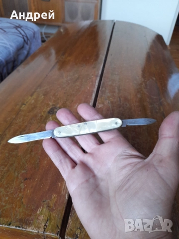 Стар джобен нож,ножче,ножка #149, снимка 5 - Други ценни предмети - 52028972