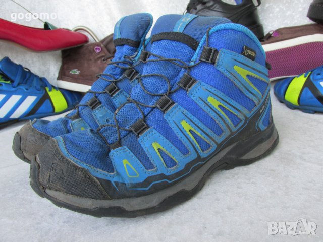 водоустойчиви туристически маратонки, кецове GTX®  Salomon® original GORE-TEX®, contagrip,N- 36 - 37, снимка 6 - Маратонки - 37676030