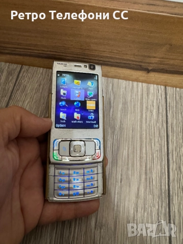 Nokia n95 Англ меню Сив Silver, снимка 4 - Nokia - 51750442