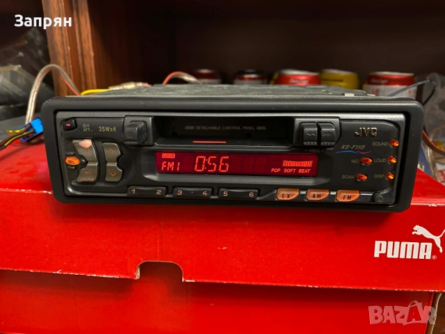 Авто касетофон ЖВЦ/JVC KS-F110, снимка 3 - Радиокасетофони, транзистори - 53145616