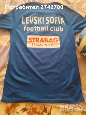 Фланелка на Левски София М , снимка 2 - Футбол - 51107542