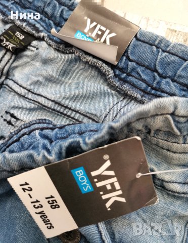 Младежки дънки Y.F.K, снимка 3 - Детски панталони и дънки - 30428677