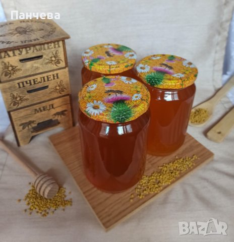 Натурален пчелен мед, снимка 1 - Пчелни продукти - 42783865