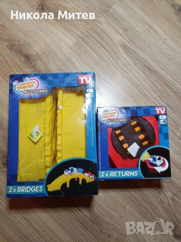 Детска игра за коли 2 моста + обръщало