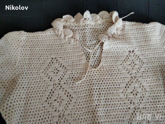 Ръчно изработена блузка, снимка 3 - Корсети, бюстиета, топове - 30275917