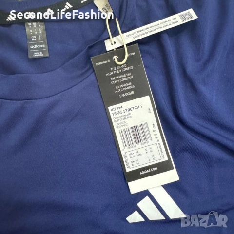 Мъжка тениска Adidas Performance Dubai Marathon 2023, нова с етикети, тъмносиня, размер M, снимка 4 - Тениски - 52658244