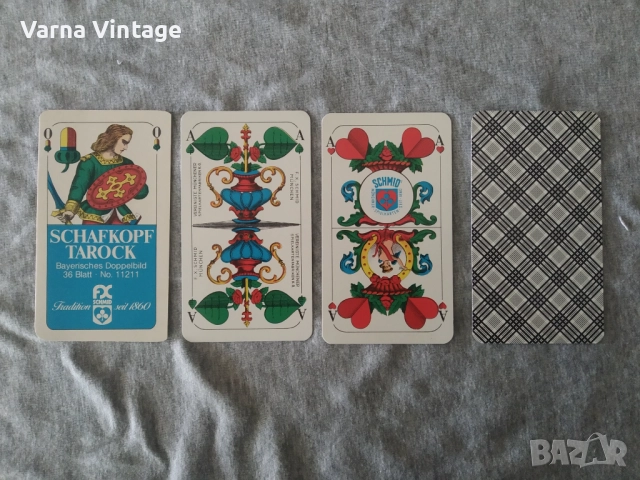 Колекционерски карти в оригиналната пластмасова кутия НОВИ. SCHMID Германия., снимка 6 - Карти за игра - 51963918