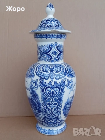 старинна ваза порцелан керамика ретро винтидж съд, снимка 6 - Други ценни предмети - 49225232