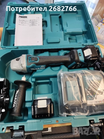 акумулаторен ъглошлайф makita dga511 rte