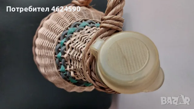 Дамаджана плетена 6 литра, снимка 4 - Буркани, бутилки и капачки - 55975144