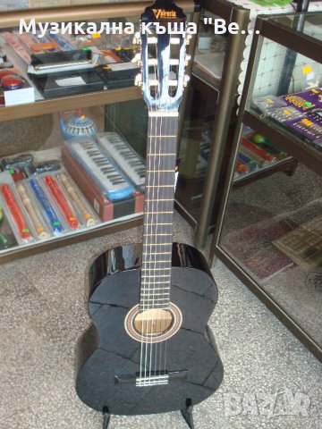 Класическа китара Valencia VC104 BK, Размер 4/4, снимка 4 - Китари - 24706504