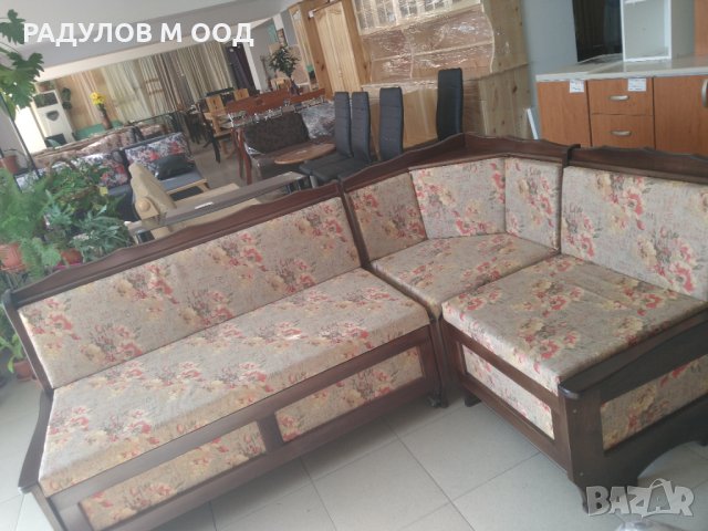 Трапезен ъгъл КЛАСИК масив - По ПОРЪЧКА, снимка 10 - Дивани и мека мебел - 29269771