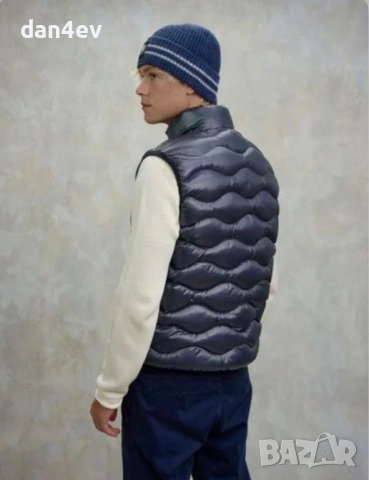 Елек Blauer USA 'DANNY' син, снимка 3 - Якета - 54194148