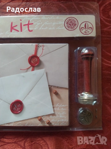 AladinE комплект восъчен печат , снимка 3 - Ученически пособия, канцеларски материали - 54283814