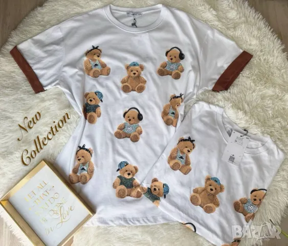 памучни дамски тениски , снимка 3 - Тениски - 50334121