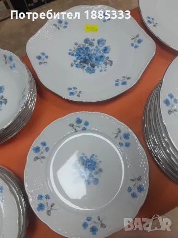сервиз за хранене порцелан, снимка 3 - Чинии - 48221352