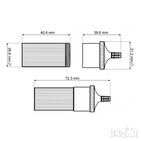 Допълнително гнездо за запалка 12/24V, снимка 3 - Аксесоари и консумативи - 55863760
