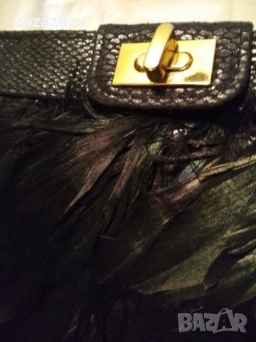 ЩРАУСОВИ ПЕРА - ЧЕРЕН ДАМСКИ КЛЪЧ, снимка 4 - Чанти - 31836378