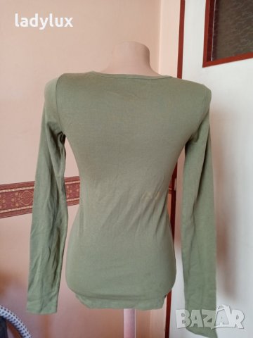 United Colors of Benetton, 100% Памук, Размер ХS. Код 1166, снимка 8 - Блузи с дълъг ръкав и пуловери - 30613242