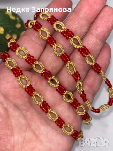 Синджирче за очила Ръчно изплетено Цветове по поръчка , снимка 18 - Слънчеви и диоптрични очила - 52713550