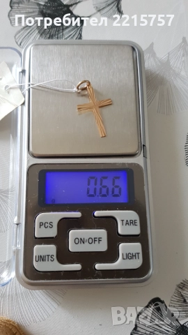 Руски златен кръст. Проба 585., снимка 3 - Колиета, медальони, синджири - 51598703