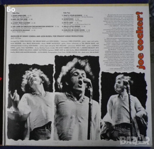 грамофонни плочи Joe Cocker, снимка 10 - Грамофонни плочи - 36541867