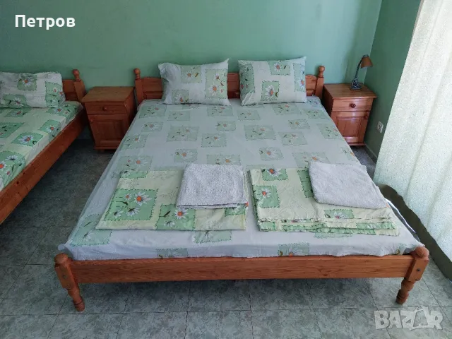 Спални и легла с матраци, маси-тоалетки от чам масив, снимка 6 - Спални и легла - 48786197