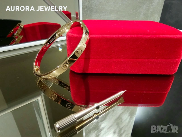 CARTIER Love Rose Gold Гривна с Отверка