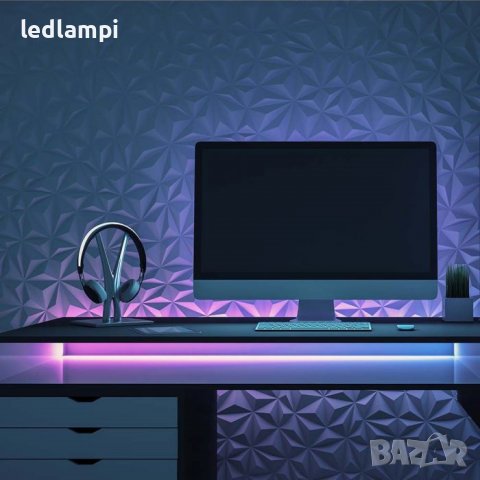 LED SMART NEON FLEX Комплект RGB 5050 Влагозащитен IP68, снимка 11 - Лед осветление - 40082693