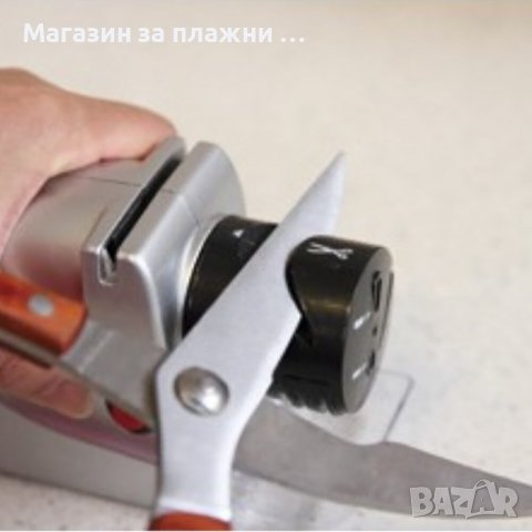 Електрическо точило подходящо за всякакви видове ножове - КОД 3724, снимка 6 - Аксесоари за кухня - 37413702