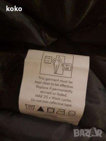 Работно яке светлоотразително, снимка 4 - Якета - 34526098