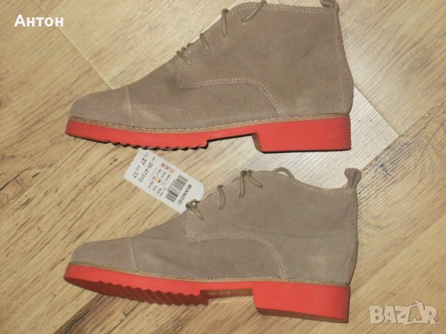 BIANCO нови юношески боти кожа 37, снимка 5 - Бебешки боти и ботуши - 51721773