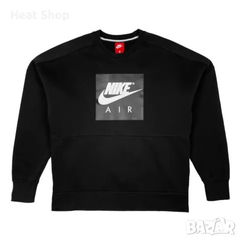 Мъжка блуза Nike Air Crew Neck Block Logo Sweatshirt