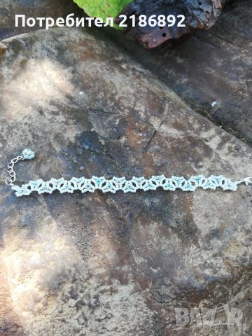 Гривна от чешки мъниста , снимка 2 - Гривни - 37271283