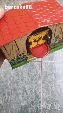 Стара ламаринена Унгарска Играчка, снимка 8 - Колекции - 53360385