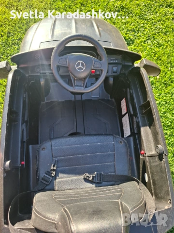 Детска кола мерцедес , снимка 6 - Детски велосипеди, триколки и коли - 54324505