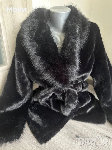 Бежево С размер                                                                                     , снимка 4 - Палта, манта - 52350009