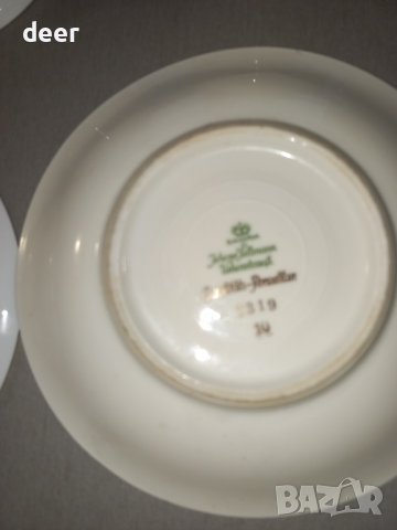 Сто годишни  баварски порцеланови чаши, снимка 7 - Чаши - 44385840