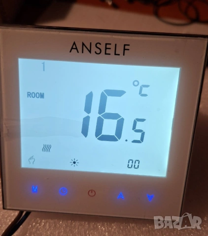 Електронен цифров термостат, нов, не използван